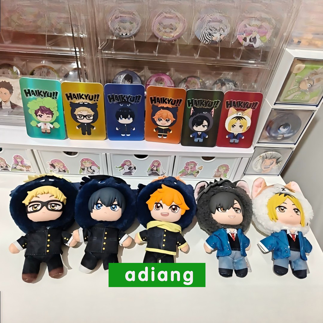Eaki Haikyu!! Figura Caja Ciega Confirmada Serie Mascota Lindos Juguetes Peluche Colgante