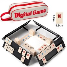 Rummikub Pouch Travel Game - Age 7+ Compact & Portable Fun 2-4 Player Game-UK