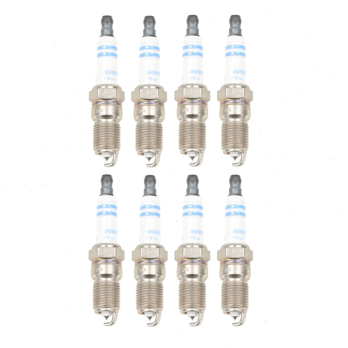 8 pc Bosch Double Platinum Spark Plugs for 1996-2002 GMC Savana 3500 5.7L wa