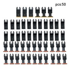 50 PCS Titanium Oscillating Tool Blades Curve...