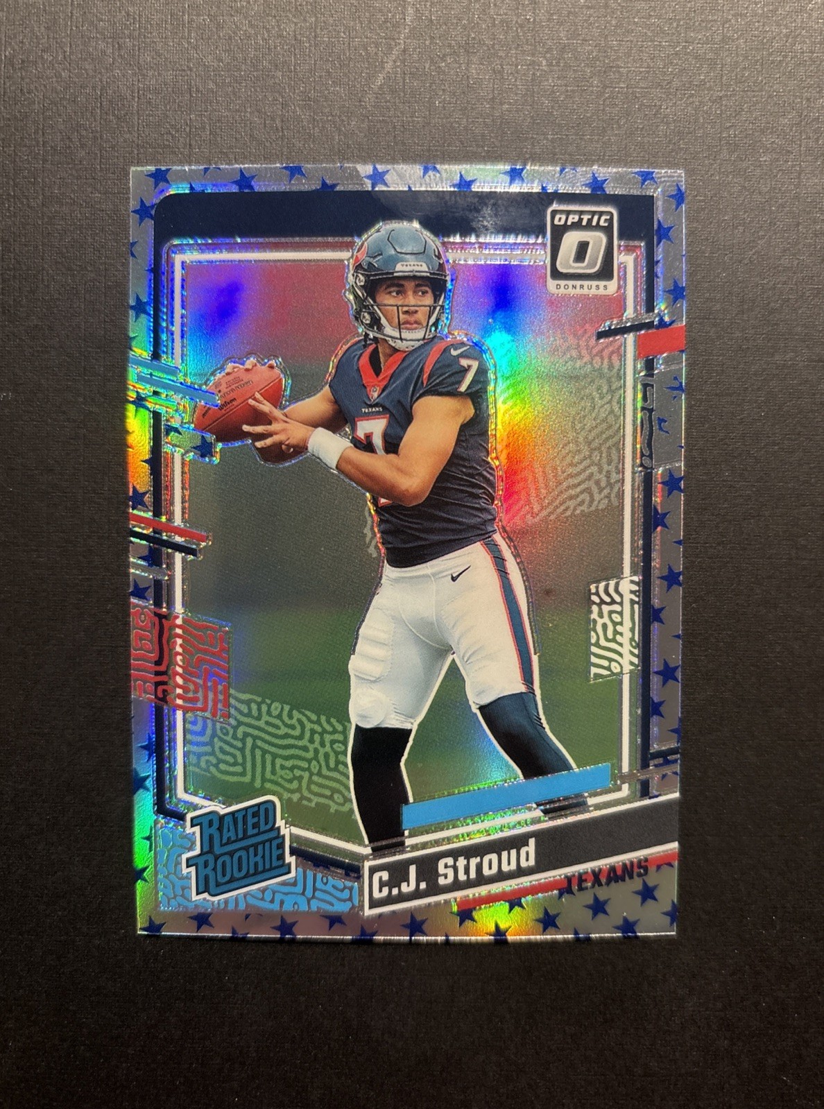 2023 Panini Donruss Optic - Rated Rookie C.J. Stroud #244 Stars Prizm (RC)