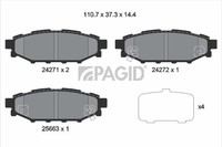 Pagid Bremsbelagsatz Scheibenbremse T1543N FüR Toyota Gt 86 ZN6AC_ ZN6BC_ ZN6K 5