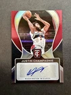 2025 Panini Totally Certified Rookie RC Auto Justin Champagnie Wizards #TCS-JUS