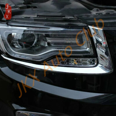For Jeep Grand Cherokee 2014-2016 Front Headlight Lamp Strip Bezel