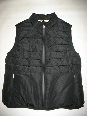 BOGNER Down Waistcoat Vest Puffer Outwear Lady Women Black Size S