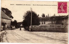 Old postcard Mamirolle - National School of Dairy Industry (183254)
