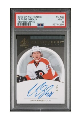   2013 SP AUTHENTIC CHIROGRAPHY C-CG CLAUDE GIROUX - PSA 9  