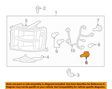 GM OEM-Headlight Headlamp Bulb 13503417