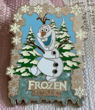 Przypinka Disney Olaf Sing-Along, LE 600, Fete Givree Disneyland Paryż