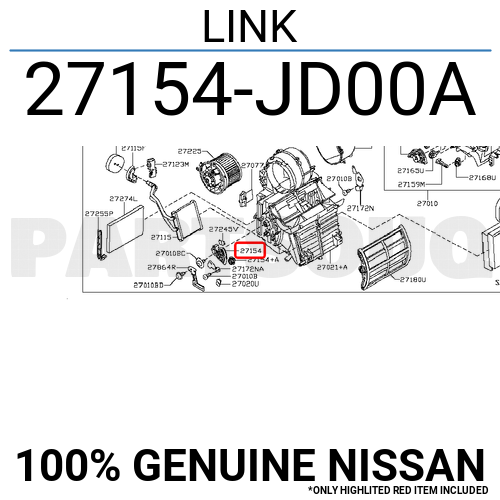 Nissan 27154 jd00a