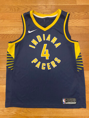 ナイキPacersペイサーズNBA選手支給品Usedジップクオーター Mサイズ s-l400.jpg