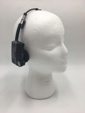 Vintage GE AM/FM Stereo Radio Headphones Foldable Head Set (7-1290C) - TESTED