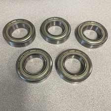 RBI Bearing R20-ZZ Metal Shielded Ball Bearings- 1 1/4" ID- Lot of 5