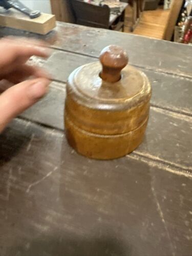 Antique Primitive Wooden Butter Mold - Picture 2 of 4