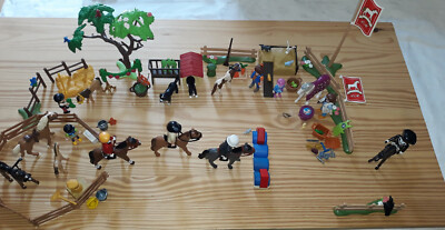 PLAYMOBIL ABRIS ANIMAUX Campagne Ferme Forêt Zoo Chevaux EUR 4,99