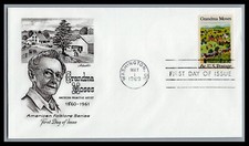 US FDC # 1370 6c Grandma Moses  Artmaster  1969, 9L852