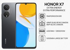 Honor X7 - 128GB - Midnight Black, Dual Sim Unlocked