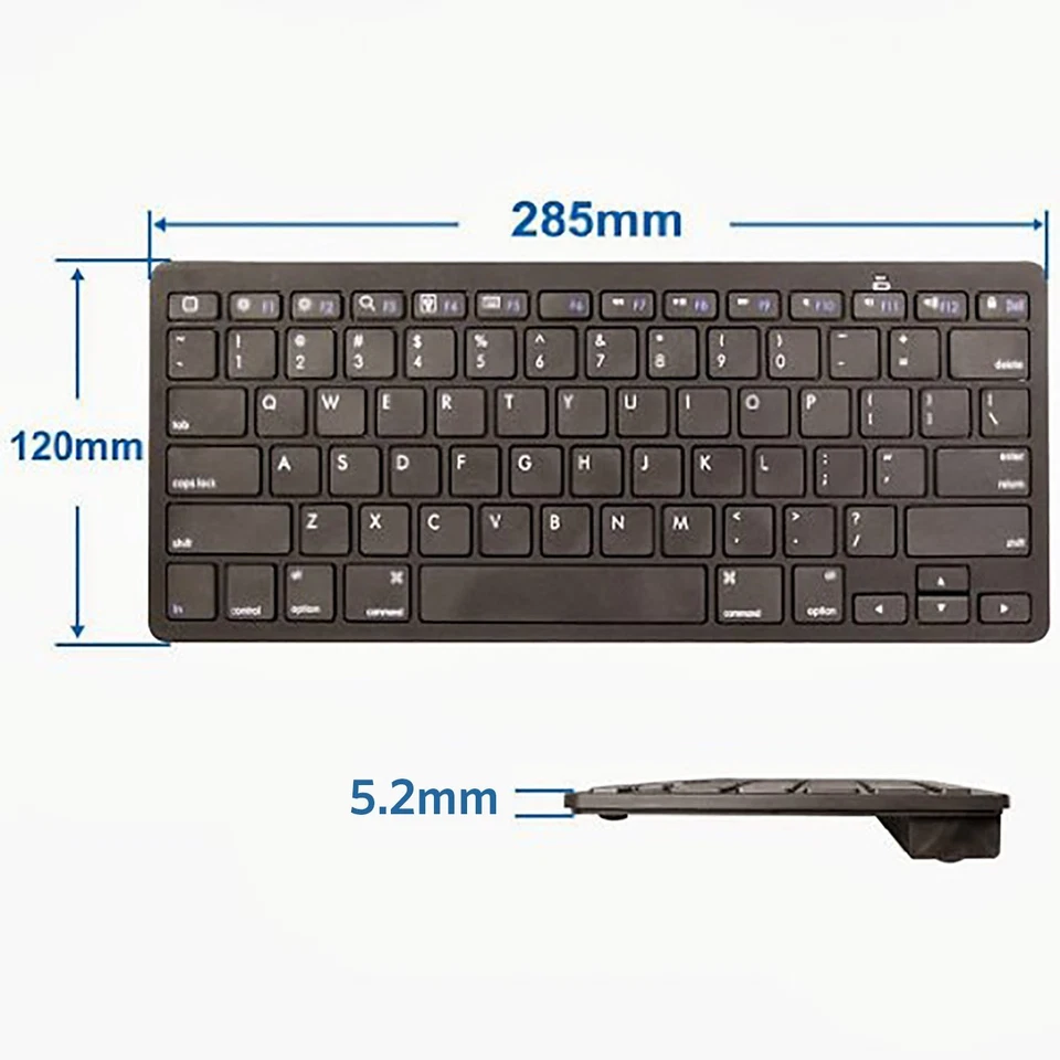 Anker Bluetooth Ultra-Slim Keyboard for iPad Air 2 / Air, iPad Pro, iPad mini 4 - Image 3 of 4