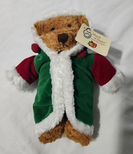 Vintage 2002 Plushland Mrs. Claus March of Dimes Bear 8" Original Tag