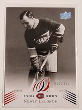 2008-09 UD Montreal Canadiens Centennial parallel Newsy Lalonde #19 059/100