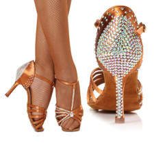 2022 Diamond medium and Latin dance shoes for women and adults