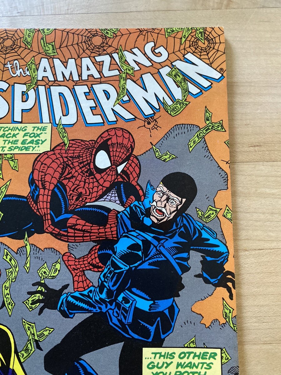 AMAZING SPIDER-MAN #349 - MARVEL COMICS, THE BLACK FOX, PETER