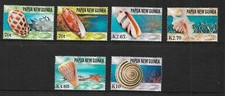2004  Sea  Shells set of 6 Complete MUH/MNH                  