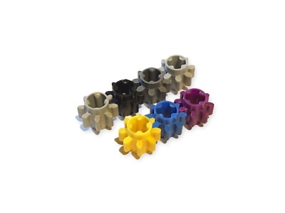 Lego 3647 Zahnrad mit 8 Zähnen (schmal) - Farbe wählbar - KOSTENLOSER VERSAND