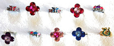 10 Adjustable Children's Rings