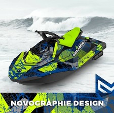 SEADOO SPARK trixx GRAPHIC KIT wraps 2up + 3up Jet Ski SEA DOO Decal Vinyl CAMO