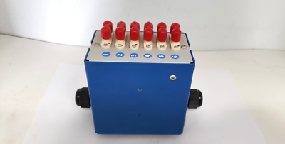 #ad DINSPACE SNAP 12ST MM COMPACT DIN RAIL FIBER PATCH PANEL SNAP CONTACT NNB $99.95