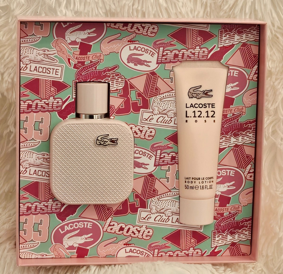 lacoste l 12.12 rose