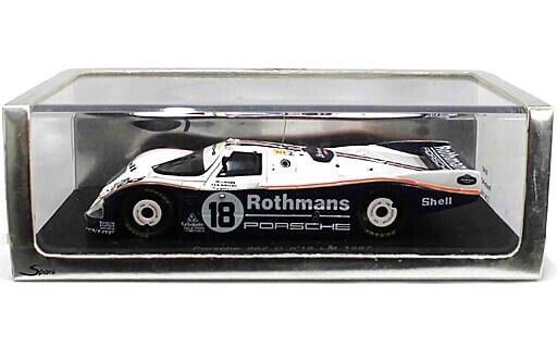1/43 Spark Porsche 962 C #18 Le Mans 1987 White Blue w/ Box 1/43 Spark Porsche 962 C #18 Le Mans 1987 White Blue w/ Box