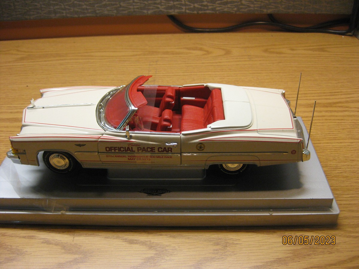 1/18 1973 CADILLAC ELDORAD CONVERTIBLE , WHITE