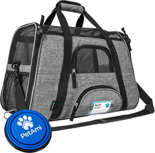 Airline Approved Pet Carrier for Cat,Soft Sided Dog Carrier for Small Dog- Large