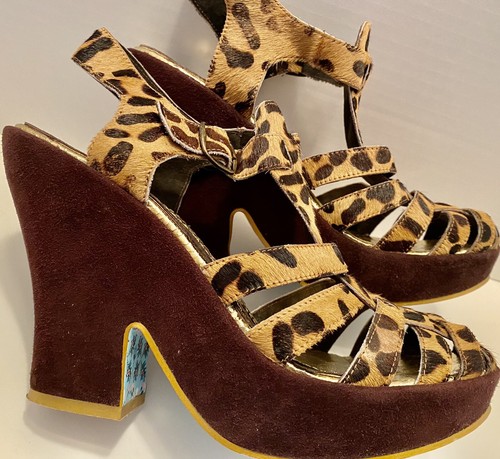 irregular choice leopard print