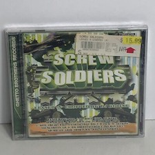 Screw Soldiers Leaned N Chopped CD DJ Kodine Lil C Lo Note Keke Seville SPM ESG