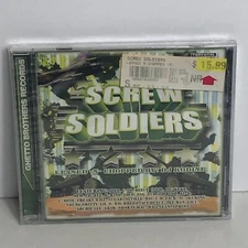Screw Soldiers Leaned N Chopped CD DJ Kodine Lil C Lo Note Keke Seville SPM ESG