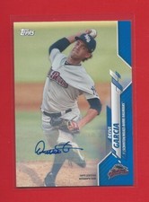Deivi Garcia 2020 Topps Pro Debut Blue Auto 100/150 ,#PD-2, Rail Riders ,Yankees