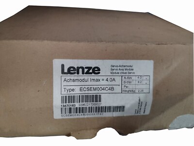 ECSEM004C4B NEW LENZE Servo Axis Module ECSEM004C4B