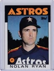 1986 Topps Baseball Card #100 Nolan Ryan Houston Astros - NrMt-Mt