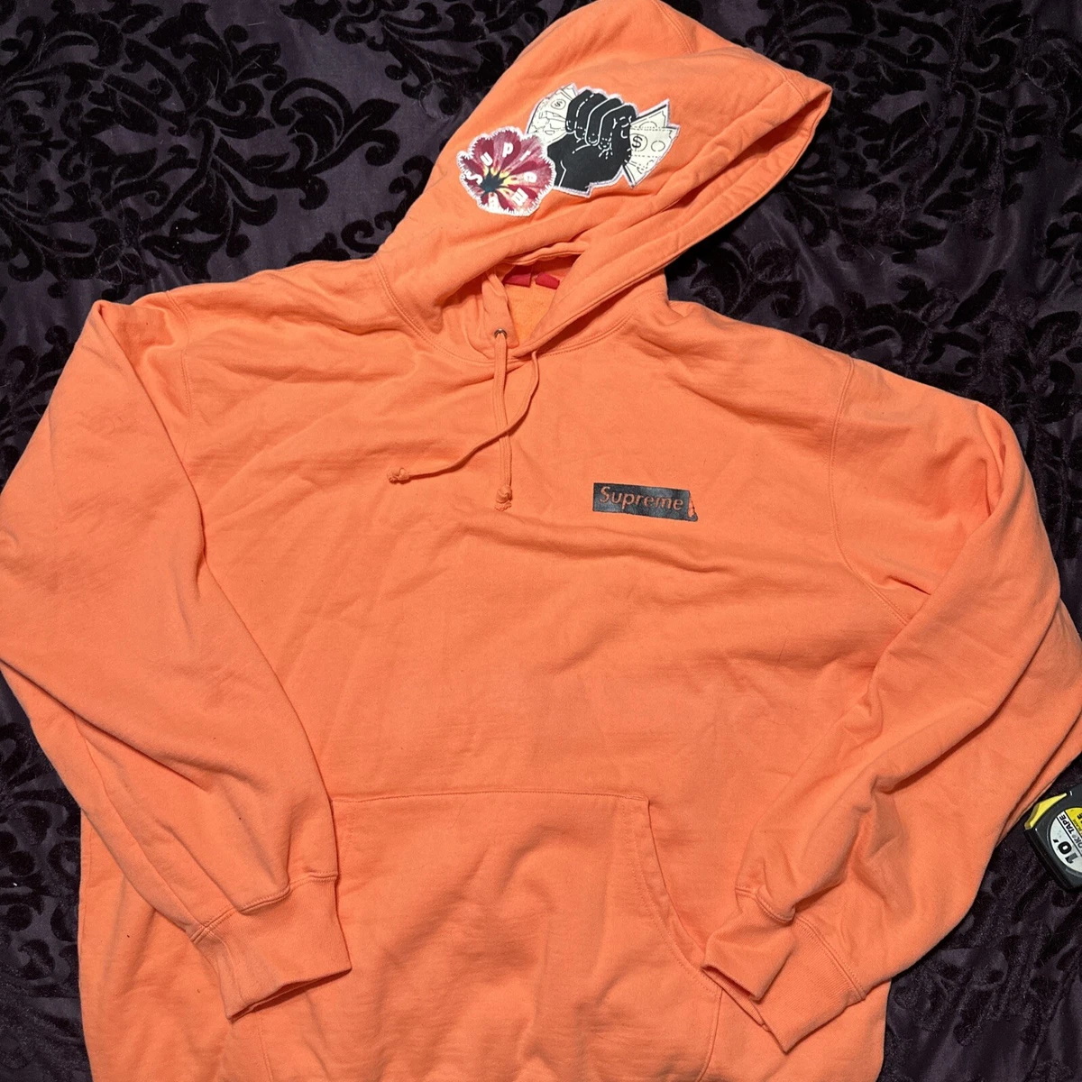 Supreme Instant High Patches Hoodie/Hooded Sweatshirt Xl Apricot