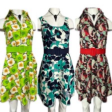 Voodoo Vixen Retro Vintage Summer 60s Gothic Rockabilly SET OF 3 Dresses Dress
