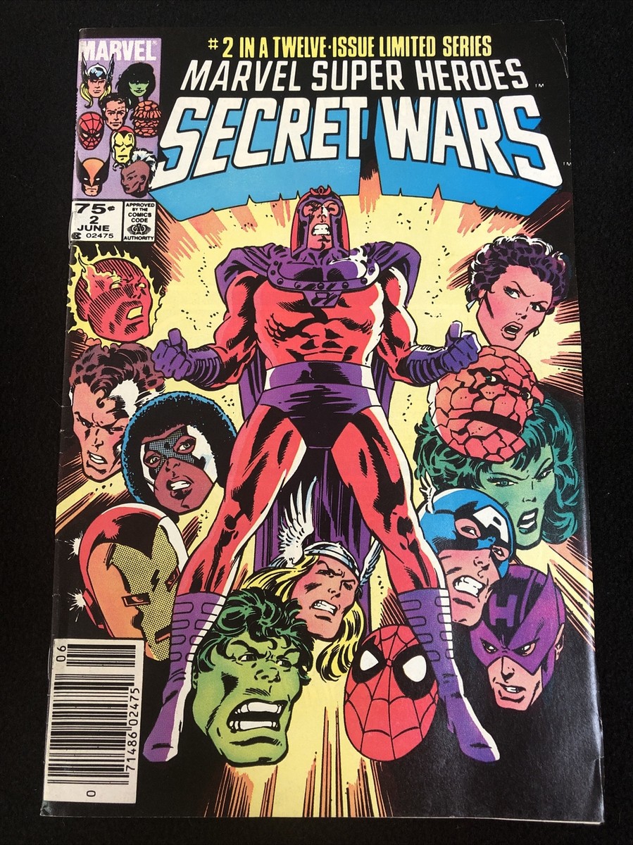 MARVEL SUPER HEROES SECRET WARS 2 6.5 NEWSTAND MAGNETO NNC | eBay