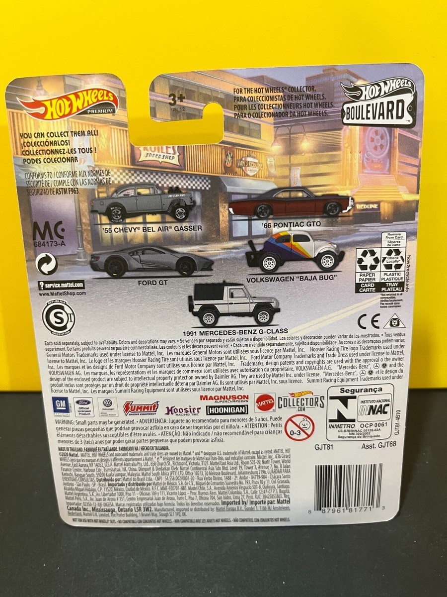 1/64 HOT WHEELS BOULEVARD REAL RIDERS PREIMUIM #12 1966 PONTIAC