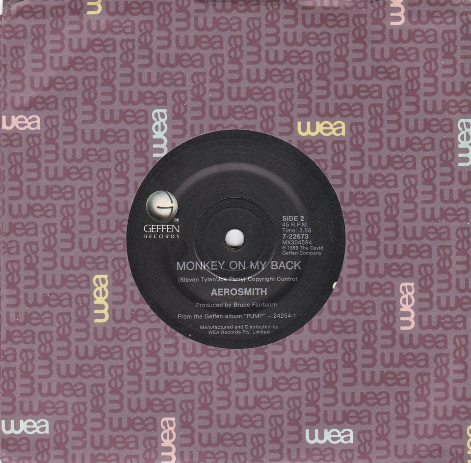 Aerosmith – What It Takes - 7" single - Image 2 of 2