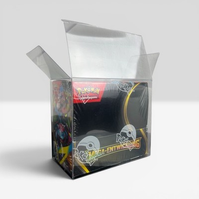 Schutzhüllen Pokemon 36er Display TCG 0,5 PET Faltbox Booster Case Protector