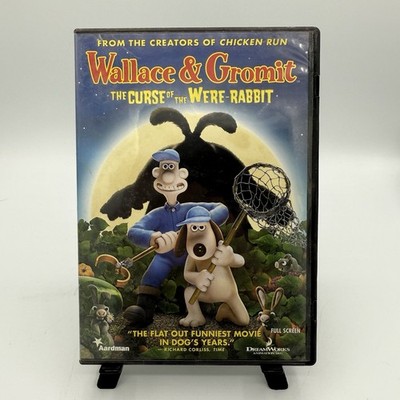 Wallace & Gromit: The Curse of the Were-Rabbit (DVD, 2005) Excellent Mint Disc