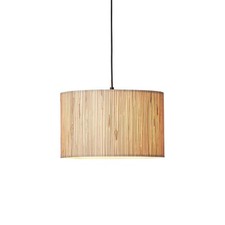 Luminosa Longshore Single Pendelleuchte Deckenleuchte, natürliches Seegras UVP 66£