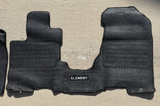 2003-11 Honda Element Oem Carpet Floor Mat Set - Front Rear Whardwear - New 2003-11 Honda Element Oem Carpet Floor Mat Set - Front Rear Whardwear - New